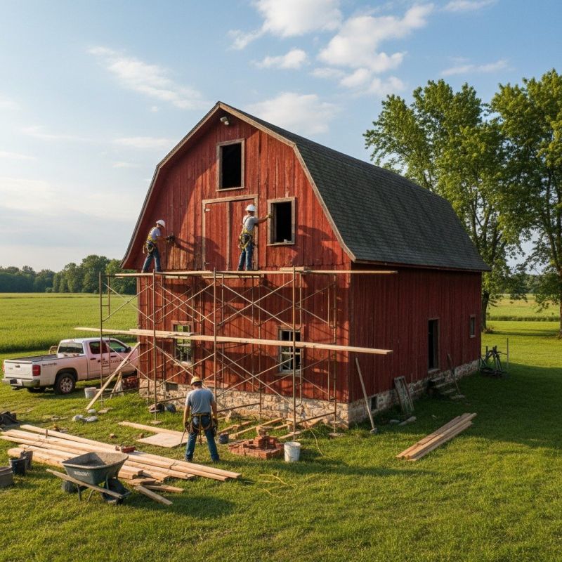 Local Barn Remodeling pros at work