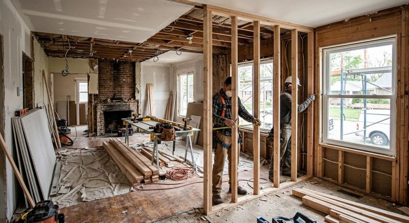 Living Room Renovation in Alpharetta, GA